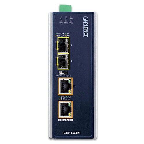 Convertitore multimediale Planet IGUP-2205AT 2x SFP 2x RJ-45