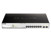 Interruttore D-Link DGS-1210-10MP/E 8x 1Gb 2x SFP 130 W PoE+