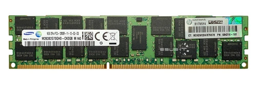Memoria RAM 1x 16GB Samsung ECC REGISTERED DDR3 1600MHz PC3-12800 RDIMM | M393B2G70QH0-CK0
