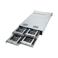Piattaforma server ASUS 2U RS720QA-E12-RS8U/10G/2600W(1+1) 90SF02R1-M00040 AMD x 8 DDR5 x 24/node 10 x 2.5" SATA/SAS/NVME PSU 2+0