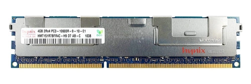 Memoria RAM 1x 4GB Hynix ECC REGISTERED DDR3 1600MHz PC3-12800 RDIMM | HMT451R7BFR8A-PB