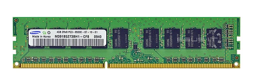 Memoria RAM 1x 4GB Samsung ECC UNBUFFERED DDR3 1066MHz PC3-8500 UDIMM | M391B5273BH1-CF8 