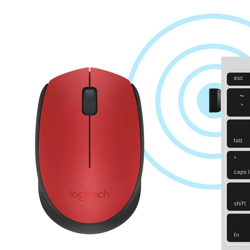 Senza fili topo Logitech M171 Red-K 910-004641
