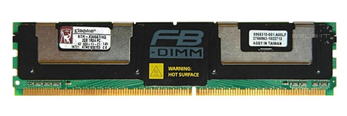Memoria RAM 1x 2GB Kingston FULLY BUFFERED DDR2 667MHz PC2-5300 FBDIMM | KTH-XW667/4G