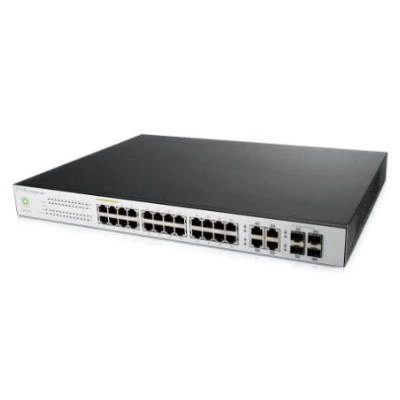Switch Zyxel NSW100-28P-EU0101F 24x RJ-45 10/100/1000 Mbps 4x RJ-45/SFP 375 W PoE+