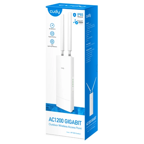 Access Point (Punto di accesso) Cudy AP1300 OUTDOOR 2.4 GHz | 5 GHz 867 Mbps 802.11 a/b/g/n/ac