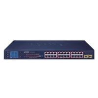 Interruttore Planet GSW-2620VHP 24x 1Gb 2x SFP 300 W PoE+