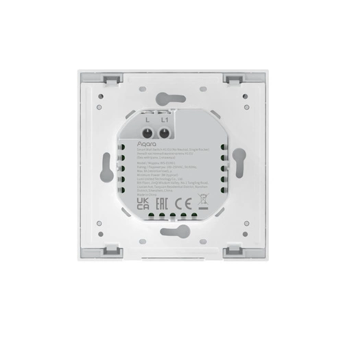 Interruttore intelligente Aqara Smart Wall Switch H1 EU (No Neutral) | WS-EUK01