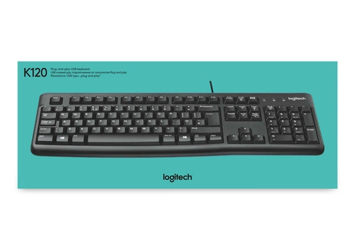 Tastiera Wired Logitech Keyboard K120 for Business QWERTY