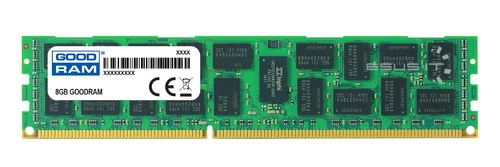 Memoria RAM 1x 8GB GoodRAM ECC REGISTERED DDR3 1Rx4 1333MHz PC3-10600 RDIMM | W-MEM1333R3S48GLV
