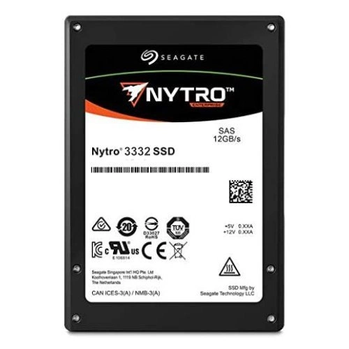 SSD disco Seagate Nytro 3332 7680 2.5'' SAS 12Gb/s TLC | XS7680SE70084