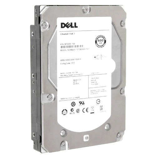 Disco rigido dedicato a DELL server 3.5'' capacità 600GB 15000RPM HDD SAS 6Gb/s W347K | J762N | ST3600057SS | REFURBISHED