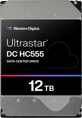 Hard disk Western Digital Ultrastar DC HC555 3.5'' HDD 12TB 7200RPM SAS 12Gb/s 512MB | 0B47741