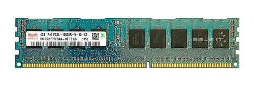 Memoria RAM 1x 4GB Hynix ECC REGISTERED DDR3 1333MHz PC3-10600 RDIMM | HMT351R7BFR4A-H9