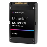 SSD disco Western Digital Ultrastar DC SN655 15,36TB U.3 NVMe PCIe TLC | 0TS2463