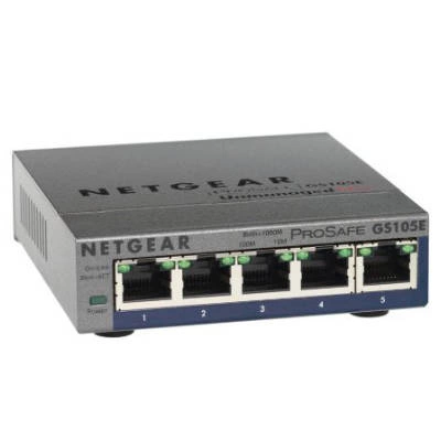 Switch Netgear GS105E-200PES 5x 10/100/1000