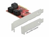 Delock card PCI Express - 6x SATA 6Gb/s