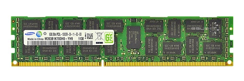 Memoria RAM 1x 8GB Samsung ECC REGISTERED DDR3 2Rx4 1333MHz PC3-10600 RDIMM | M393B1K70DH0-YH9