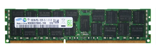 Memoria RAM 1x 16GB Samsung ECC REGISTERED DDR3 2Rx4 1333MHz PC3-10600 RDIMM | M393B2G70BH0-YH9