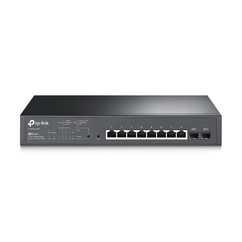 Interruttore TP-LINK TL-SG2210MP 8x 1Gb 2x SFP 150 W PoE+