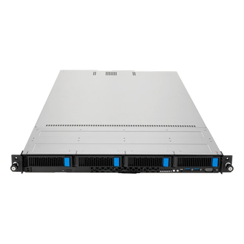 Piattaforma server ASUS 1U RS700A-E12-RS4U/10G/2.6kW/4NVMe/GPU 90SF02D1-M00910 AMD x 2 DDR5 x 24 4 x 3.5" NVME/SATA/SAS PSU 1+1