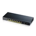 Interruttore Zyxel GS1900-10HP-EU0102F 8x 1Gb 2x SFP 77W PoE+