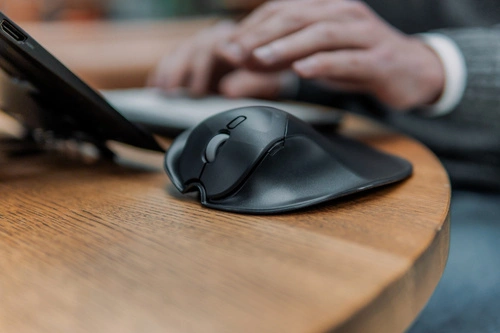 Senza fili topo Bakker Elkuizen HandshoeMouse Shift Bluetooth BNEPS210RLW