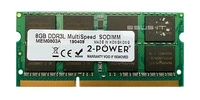 Memoria RAM 1x 8GB 2-POWER SO-DIMM DDR3 1600MHz PC3-12800 | MEM0803A