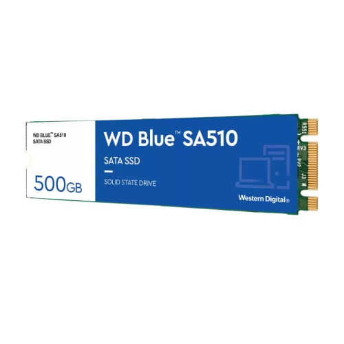SSD disco Western Digital WD Blue SA510 500GB M.2 2280 SATA TLC | WDS500G3B0B
