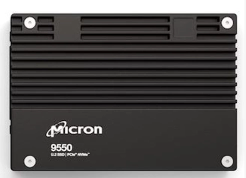 SSD disco Micron 9550 PRO 3.84TB U.2 NVMe | MTFDLAL3T8THA-1BK1DABYYR