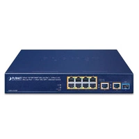 Interruttore Planet GSD-1121XP 8x 1Gb | 2x 2.5Gb 1x SFP+ 120 W PoE+