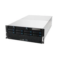 Piattaforma server ASUS 4U ESC8000A-E11-SKU1/2.2KW(1+1)/2PCIe/2NVMe 90SF0214-M001B0 AMD x 2 DDR4 x 32 10 x 2.5" SATA/SAS+2NVME PSU 1+1