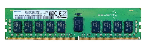 Memoria RAM 1x 16GB Samsung ECC REGISTERED DDR4 1Rx4 2400MHz PC4-19200 RDIMM | M393A2K40BB1-CRC