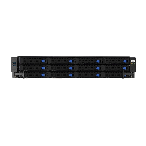 Piattaforma server ASUS 2U RS720A-E11-RS24U/10G/2.4KW/24NVMe/GPU 90SF01G5-M000B0 AMD x 2 DDR4 x 32 24 x 2.5" NVME/SATA/SAS PSU 1+1