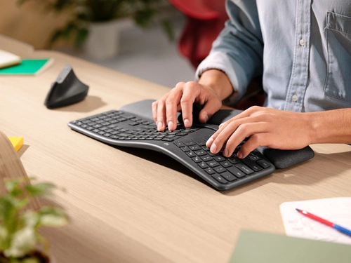 Tastiera Senza fili Logitech ERGO K860 for Business QWERTZ (DE)