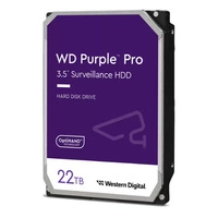 Hard disk Western Digital  PURPLE PRO 3.5'' HDD 22TB 7200RPM SATA 6Gb/s 512MB | WD221PURP