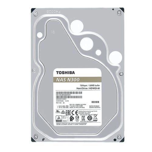 Disco rigido Toshiba N300 3.5'' HDD 10TB 7200RPM SATA 6Gb/s 256MB | HDWG11AEZSTA