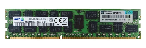 Memoria RAM 1x 16GB Samsung ECC REGISTERED DDR3 1600MHz PC3-12800 RDIMM | M393B2G70DB0-CK0