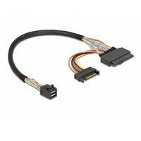 Delock Cavo SFF-8643 > U.2 SFF-8639 + SATA power connector 0.3m | 84823