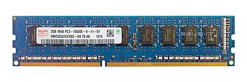 Memoria RAM 1x 2GB Hynix ECC UNBUFFERED DDR3 1333MHz PC3-10600 UDIMM | HMT325U7CFR8C-H9