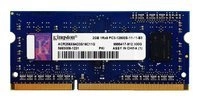 Memoria RAM 1x 2GB Kingston SO-DIMM DDR3 1600MHz PC3-12800 | ACR256X64D3S16C11G