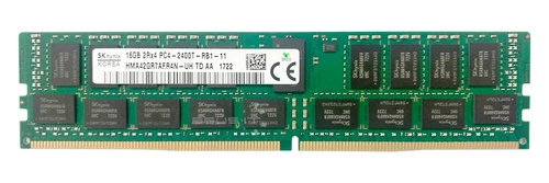 Memoria RAM 1x 16GB Hynix ECC REGISTERED DDR4 2Rx4 2400MHz PC4-19200 RDIMM | HMA42GR7AFR4N-UH
