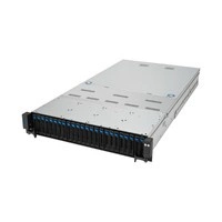 Piattaforma server ASUS 2U RS720A-E12-RS24U/10G/2.6kW/24NVMe/GPU 90SF02E1-M00480 AMD x 2 DDR5 x 24 24 x 2.5" SATA/SAS/NVME PSU 1+1