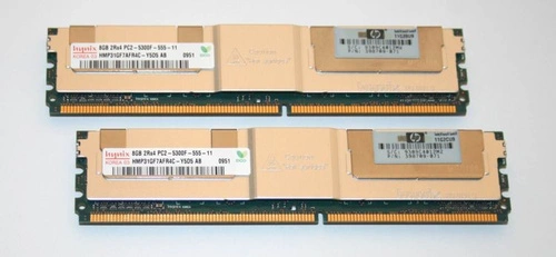 Memoria RAM 2x 8GB HP ProLiant DL360 G5 DDR2 667MHz ECC FULLY BUFFERED DIMM | 413015-B21