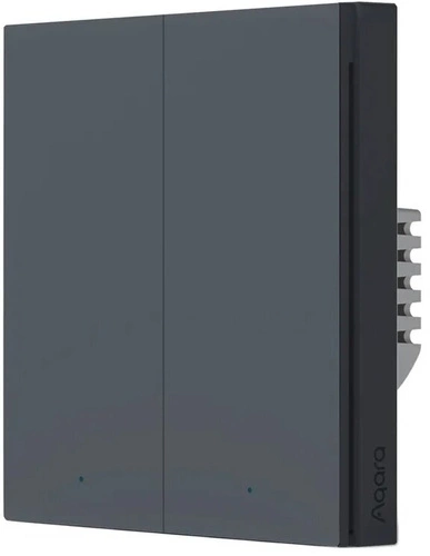 Interruttore intelligente Aqara Smart Wall Switch H1 EU (With Neutral) Gray | WS-EUK04-G