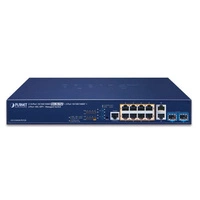 Interruttore Planet GS-5220-8UP2T2X 10x 1Gb 2x SFP+ 240 W PoE+