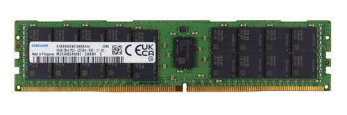 Memoria RAM 1x 64GB Samsung ECC REGISTERED DDR4 2Rx4 3200MHz PC4-25600 RDIMM | M393A8G40AB2-CWE