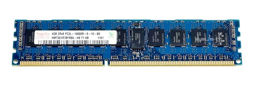 Memoria RAM 1x 4GB Hynix ECC REGISTERED DDR3 1333MHz PC3-10600 RDIMM | HMT351R7BFR8A-H9