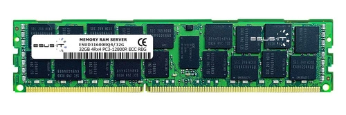 Memoria RAM 1x 32GB ESUS IT ECC REGISTERED DDR3 4Rx4 1600MHz PC3-12800 RDIMM | ESUD31600RQ4/32G