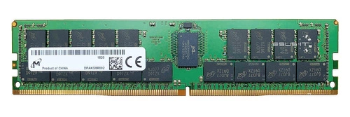 Memoria RAM 1x 32GB Micron ECC REGISTERED DDR4 1Rx4 3200MHz PC4-25600 RDIMM | MTA18ASF4G72PZ-3G2